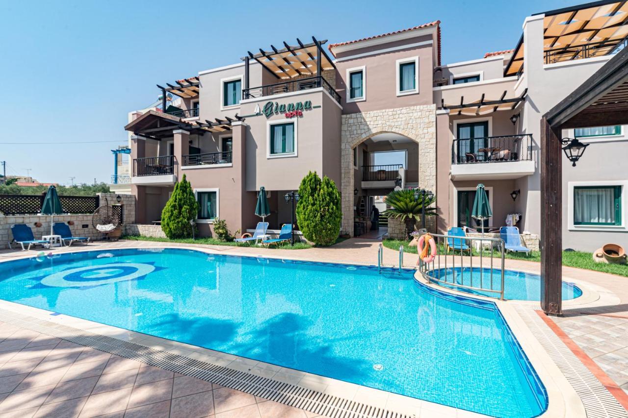 Gianna Apartments Almirida Екстериор снимка