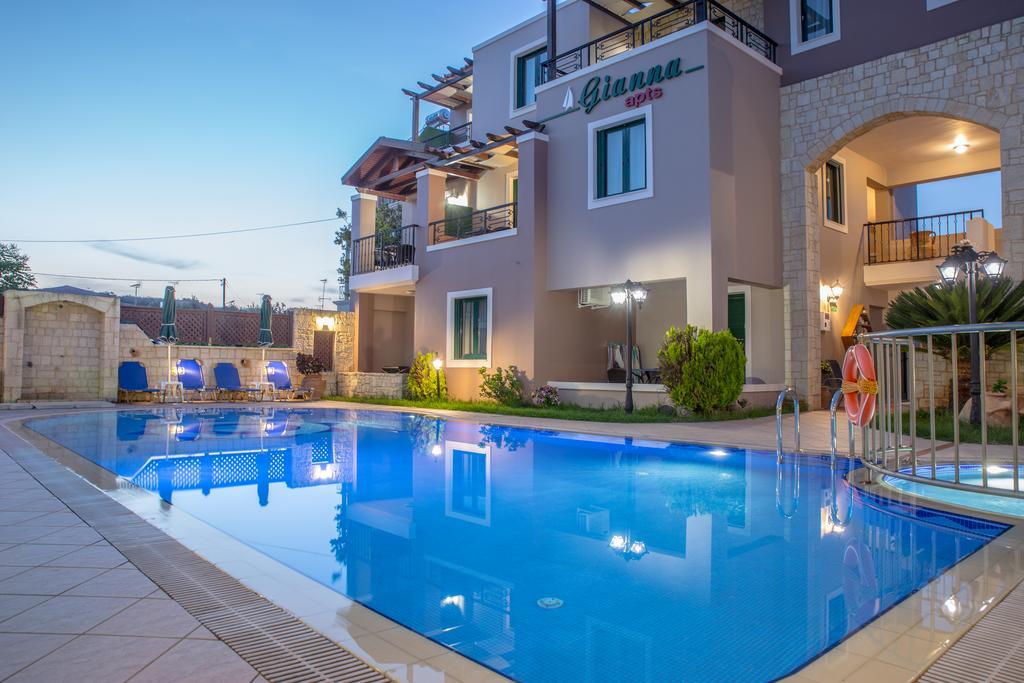 Gianna Apartments Almirida Екстериор снимка